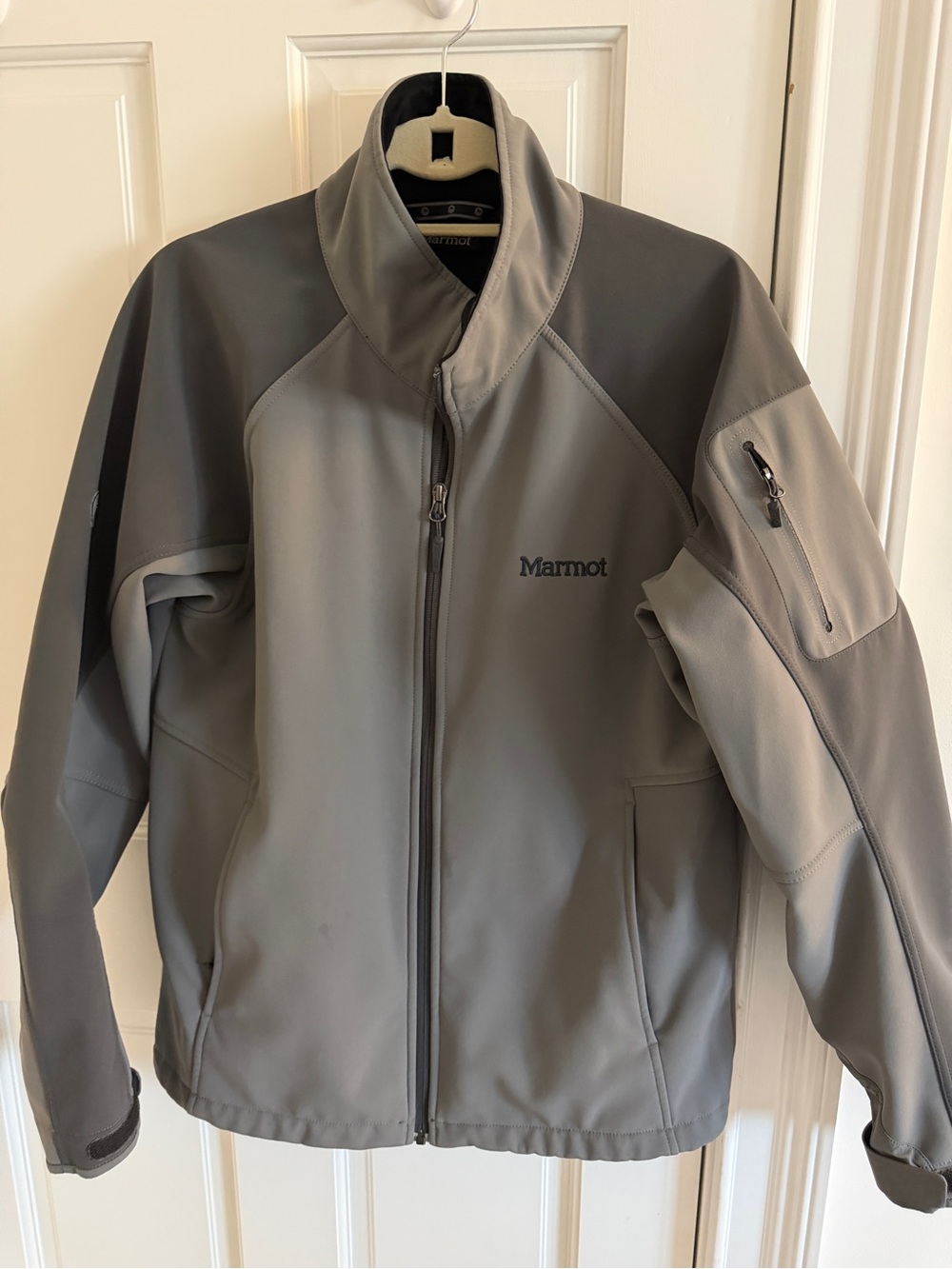 Marmot Gravity M1 Softshell Jacket Men’s Medium Gray Full Zip